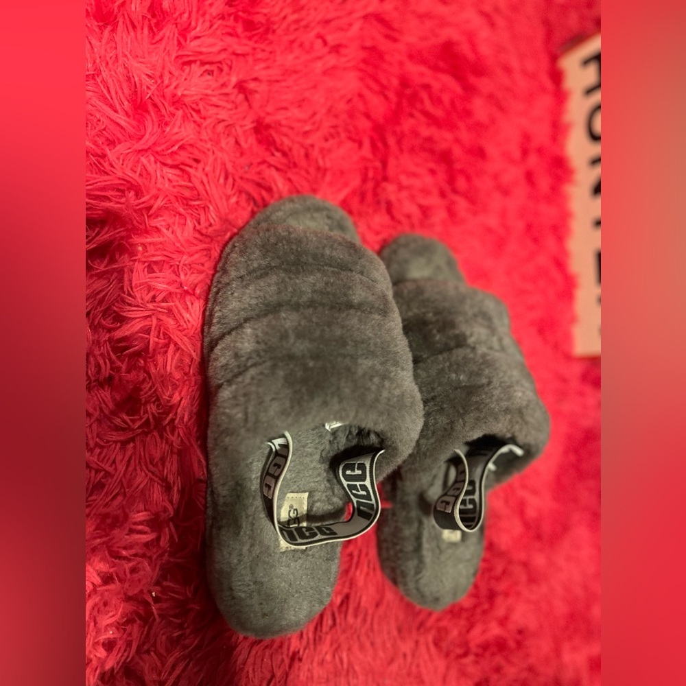 Uggs Fluff Yeah Shearling Slingback Slippers - image 4